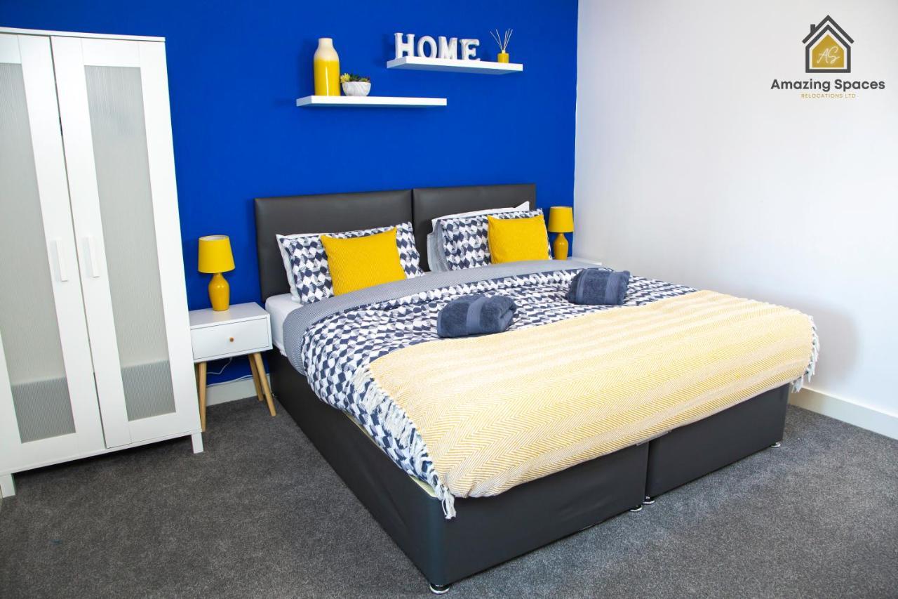 Large Unique 2 Bedroom Duplex Apartment With Private Parking & Free Wifi - Vat Qualifying By Amazing Spaces Relocations Ltd Warrington Eksteriør bilde