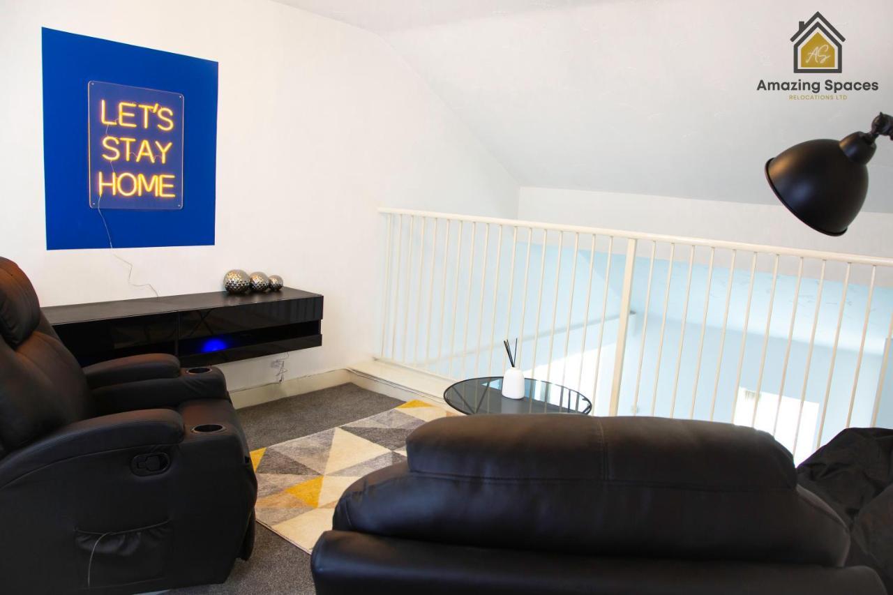 Large Unique 2 Bedroom Duplex Apartment With Private Parking & Free Wifi - Vat Qualifying By Amazing Spaces Relocations Ltd Warrington Eksteriør bilde