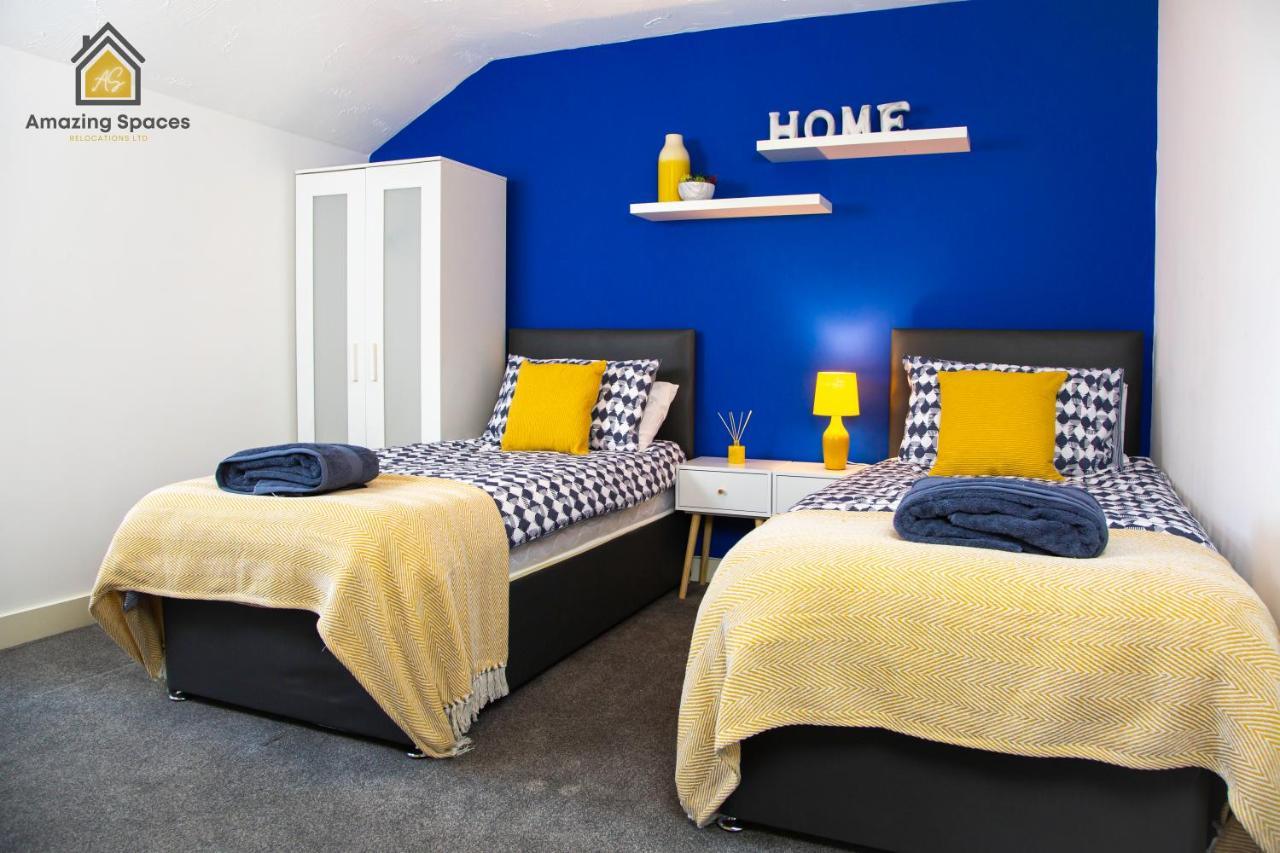Large Unique 2 Bedroom Duplex Apartment With Private Parking & Free Wifi - Vat Qualifying By Amazing Spaces Relocations Ltd Warrington Eksteriør bilde
