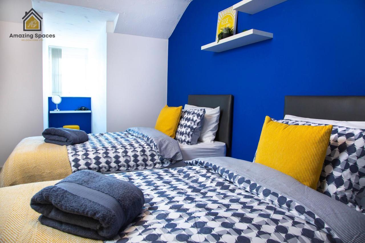 Large Unique 2 Bedroom Duplex Apartment With Private Parking & Free Wifi - Vat Qualifying By Amazing Spaces Relocations Ltd Warrington Eksteriør bilde