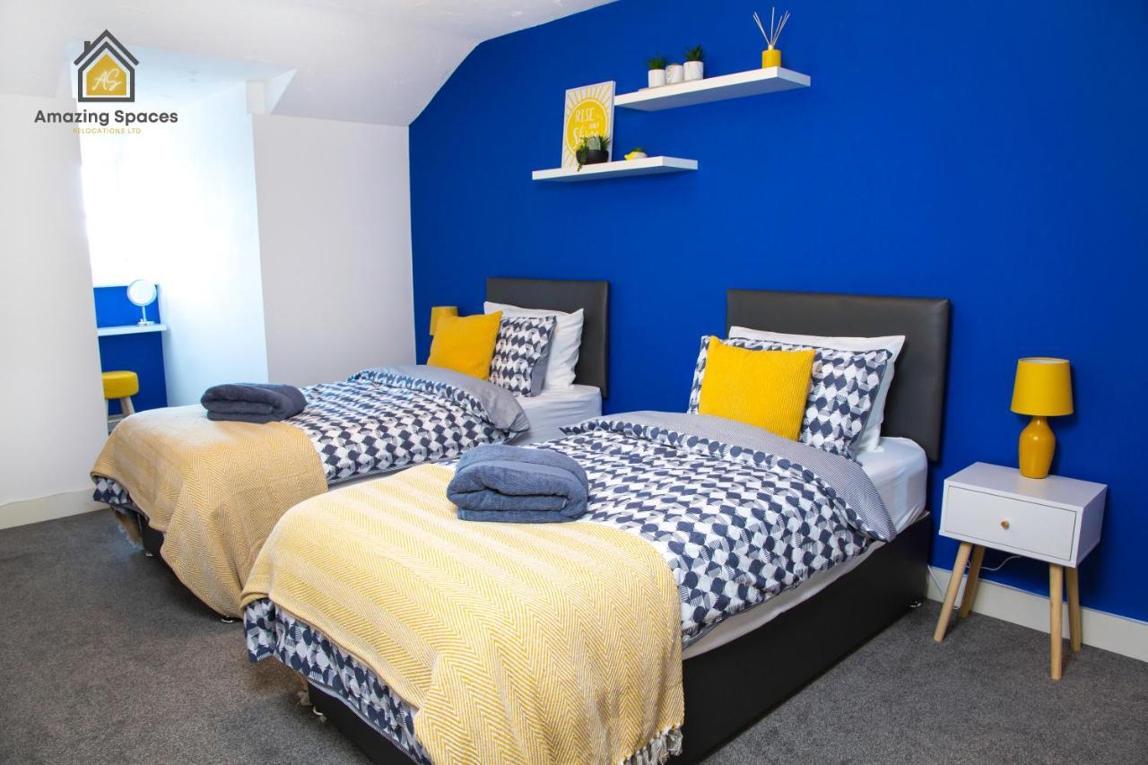 Large Unique 2 Bedroom Duplex Apartment With Private Parking & Free Wifi - Vat Qualifying By Amazing Spaces Relocations Ltd Warrington Eksteriør bilde
