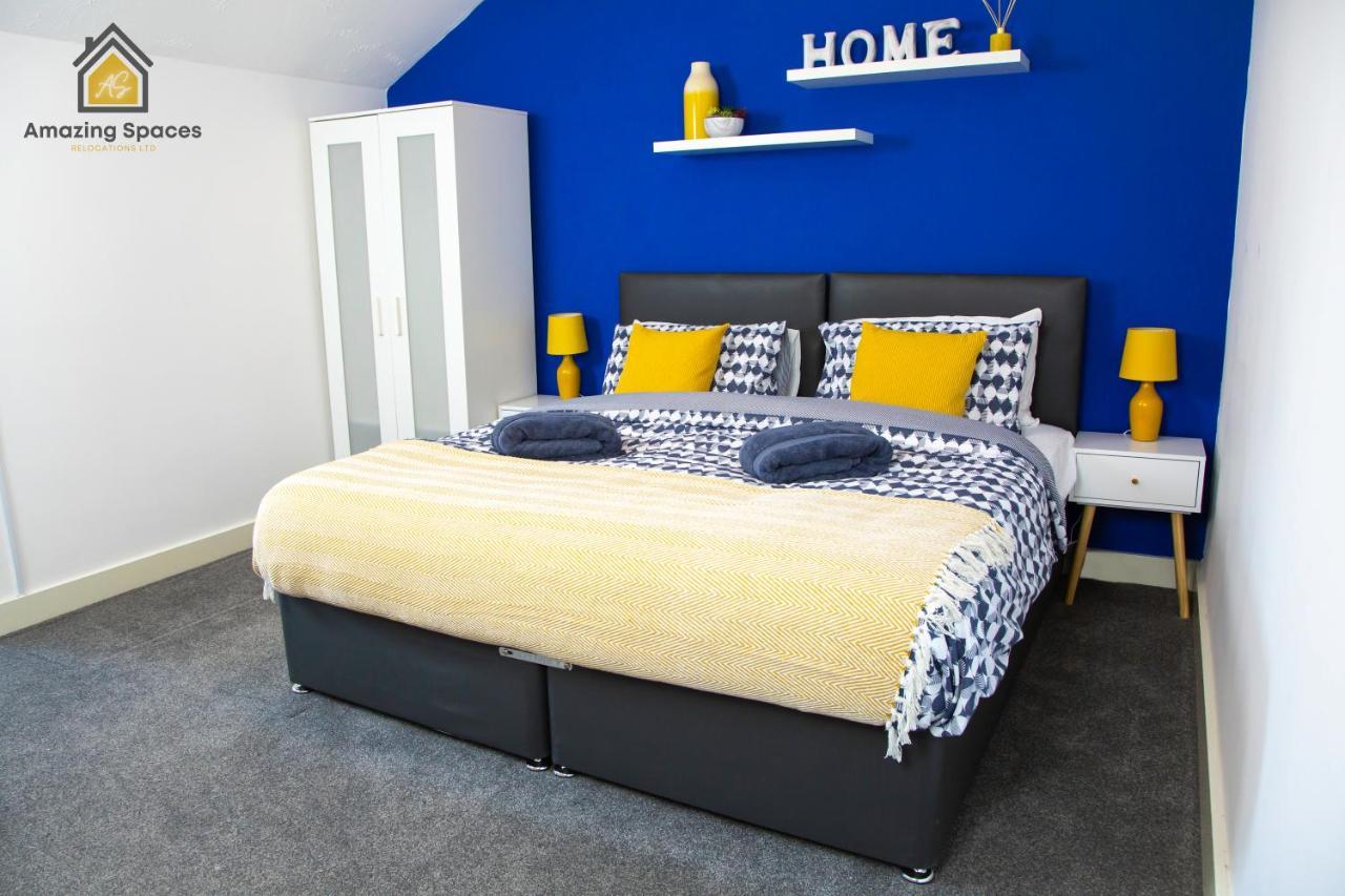 Large Unique 2 Bedroom Duplex Apartment With Private Parking & Free Wifi - Vat Qualifying By Amazing Spaces Relocations Ltd Warrington Eksteriør bilde