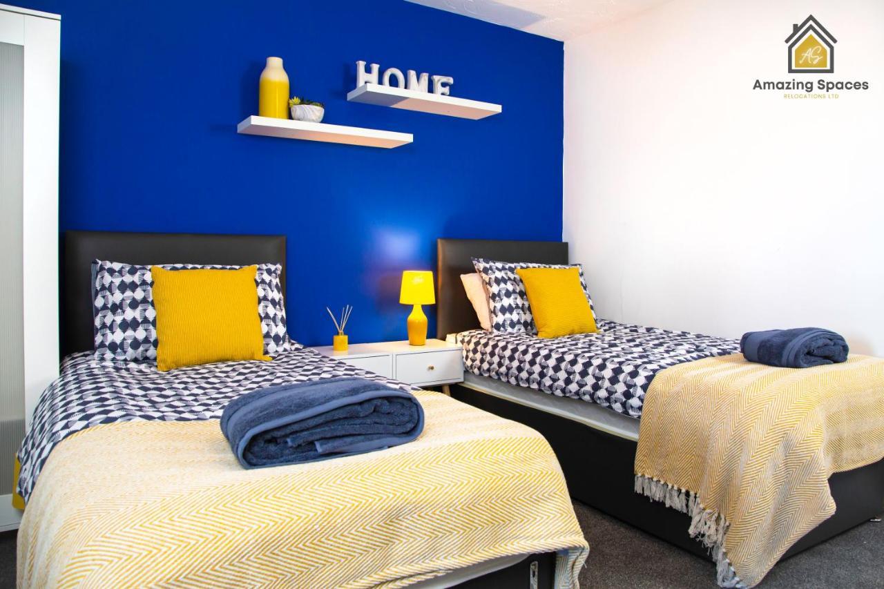 Large Unique 2 Bedroom Duplex Apartment With Private Parking & Free Wifi - Vat Qualifying By Amazing Spaces Relocations Ltd Warrington Eksteriør bilde